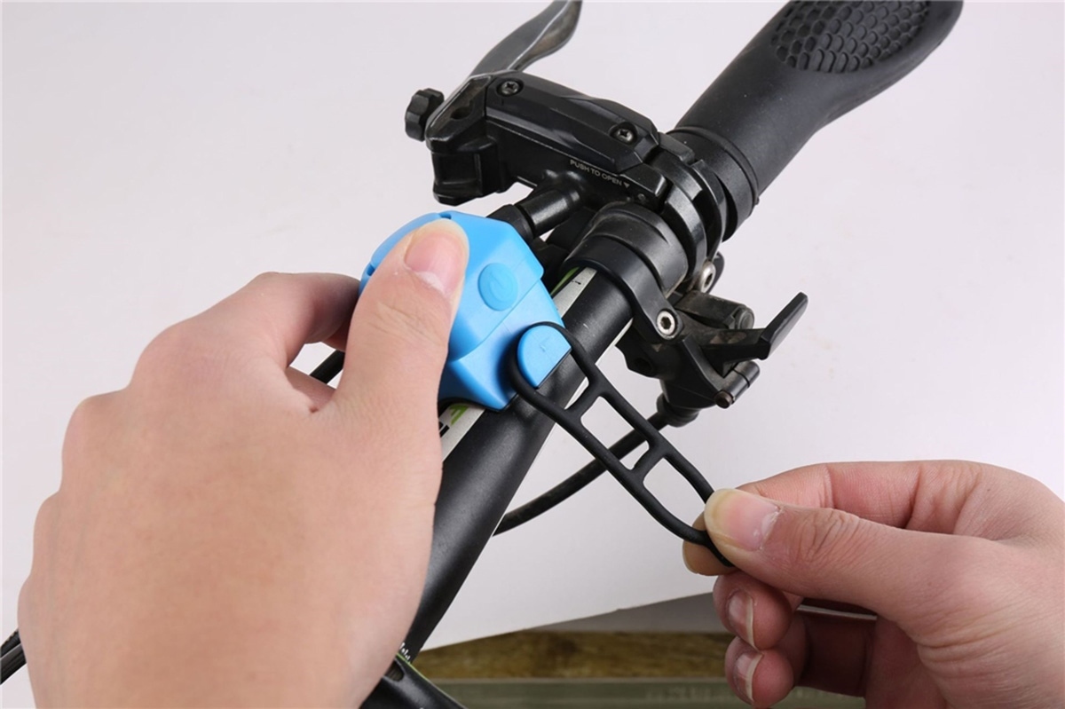 Sonerie electrica pentru biciclete, trotinete, scutere, culoare neagra - imagine 6