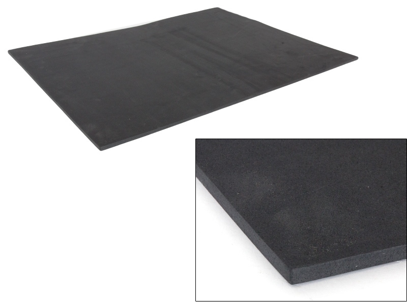 Covor anti-vibratii pentru masina de spalat sau uscator rufe, 6 mm, culoare neagra - imagine 2