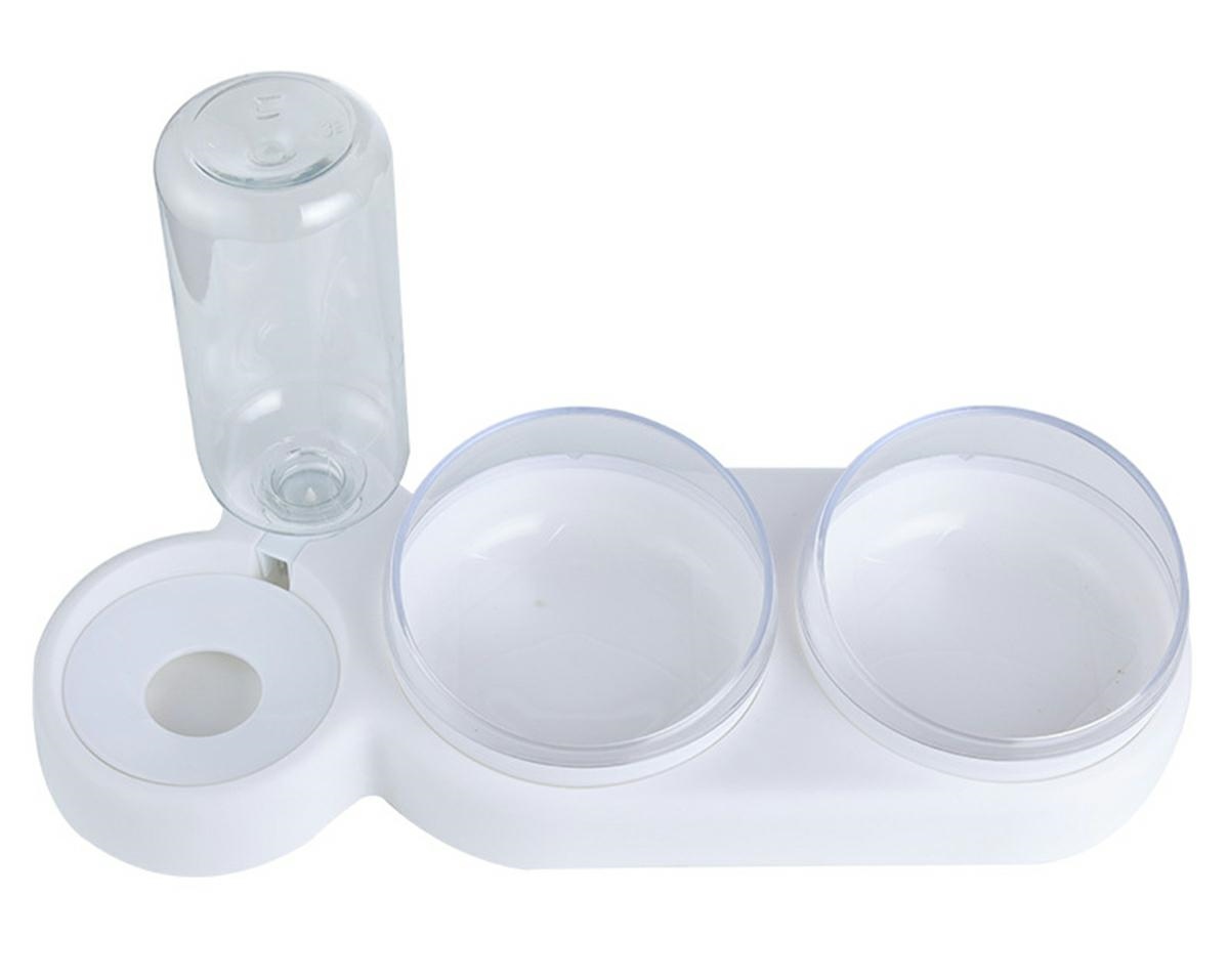 Vas Dublu Inclinat pentru hranire pisici cu Dispenser Apa, AVX-AG684E - imagine 8