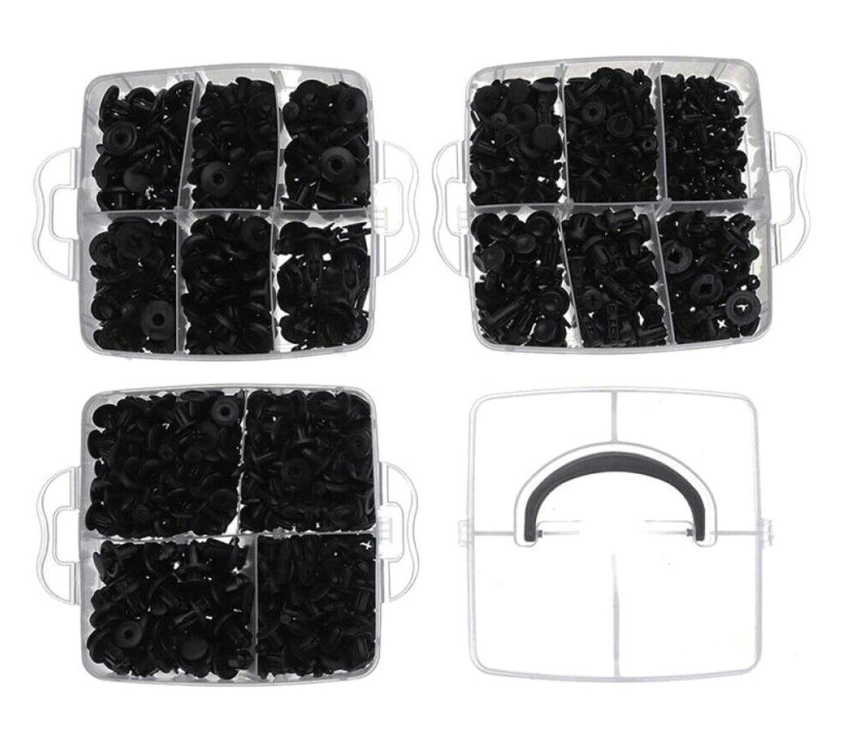 Set 625 clipsuri auto universale pentru montaj cu extractor inclus - imagine 7