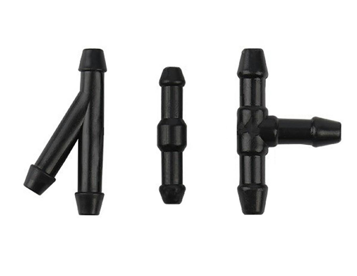 Set Universal cu 2 diuze spalare parbriz + furtunuri si accesorii de montaj - imagine 7