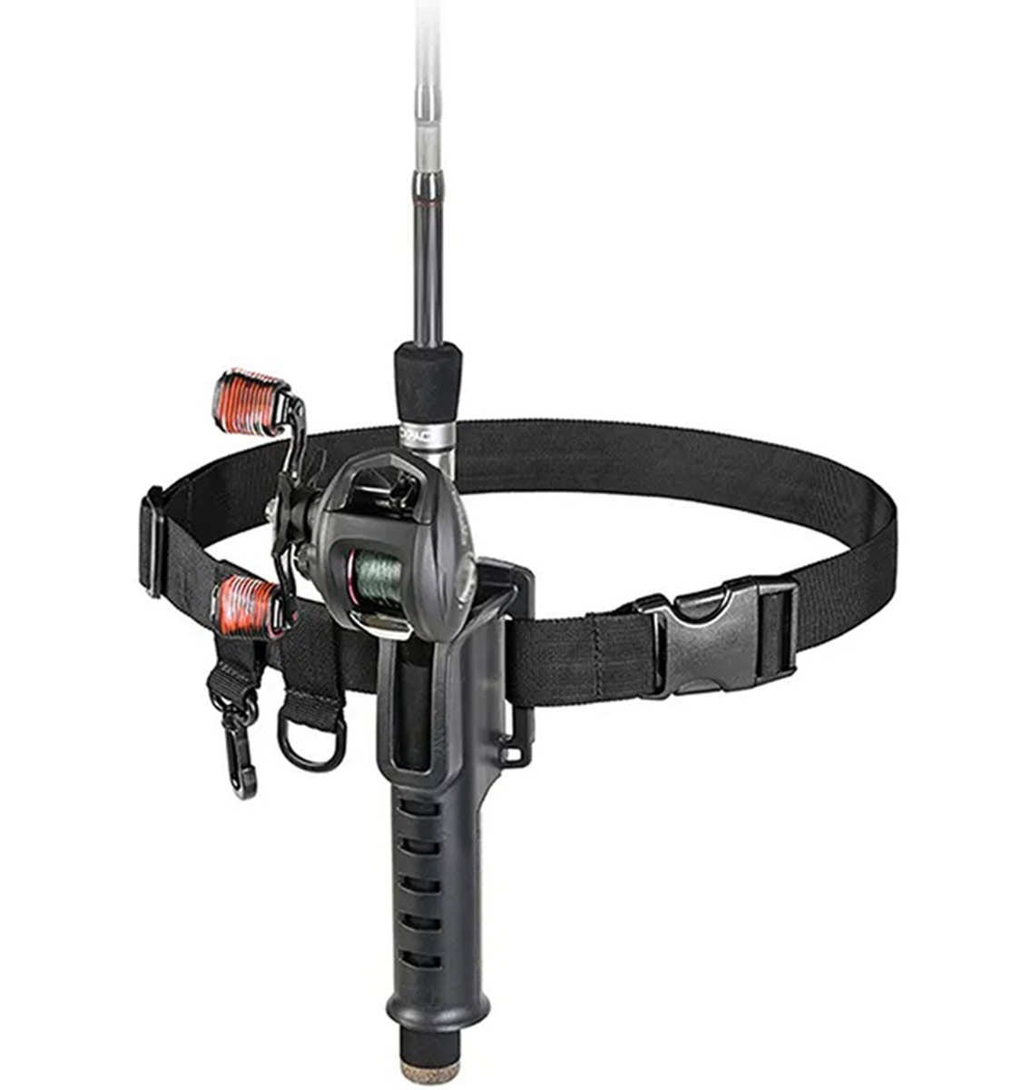 Centrura de pescuit ajustabila, cu suport pentru undita sau lanseta - imagine 6