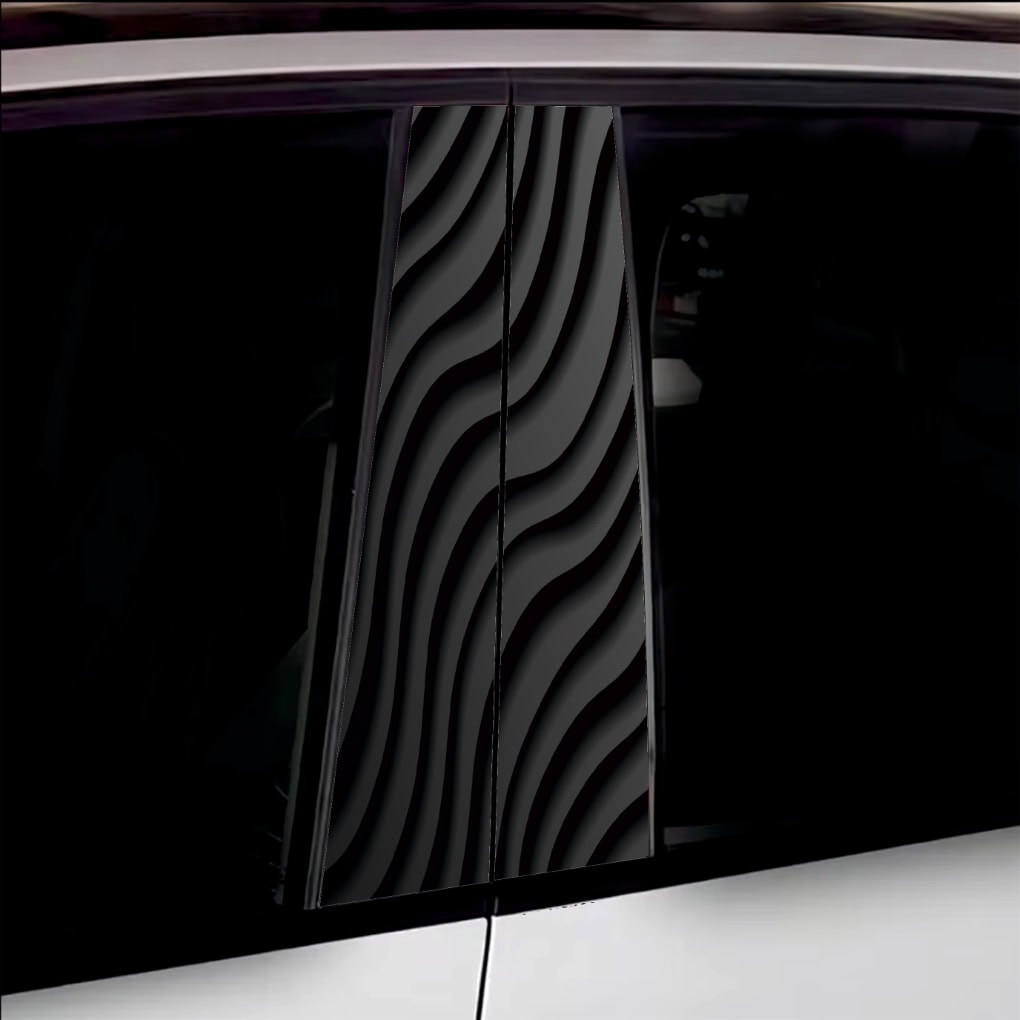 Set 2 stickere decorative pentru stalpii usilor, print autoadeziv de inalta rezolutie, dimensine 2 buc x 50 x 22 cm , cod: AVX-SSU-07