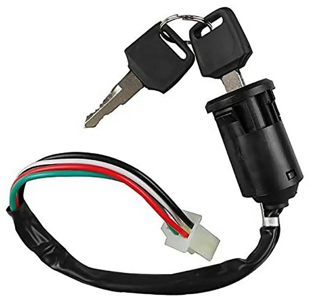 Contact Universal de pornire cu cheie pentru vehicule offroad, ATV, SSV, quad, moto sau utilaje agricole - imagine 2