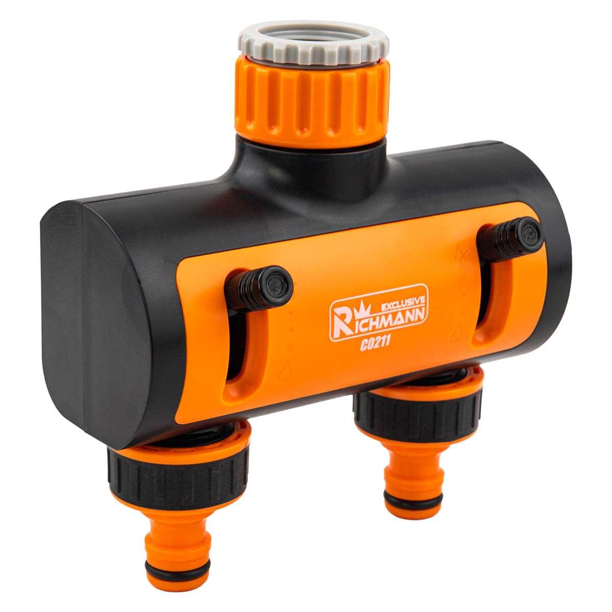 Distribuitor furtun cu 2 cai, 3/4-1", 12.5 mm, Richmann Exclusive - imagine 6