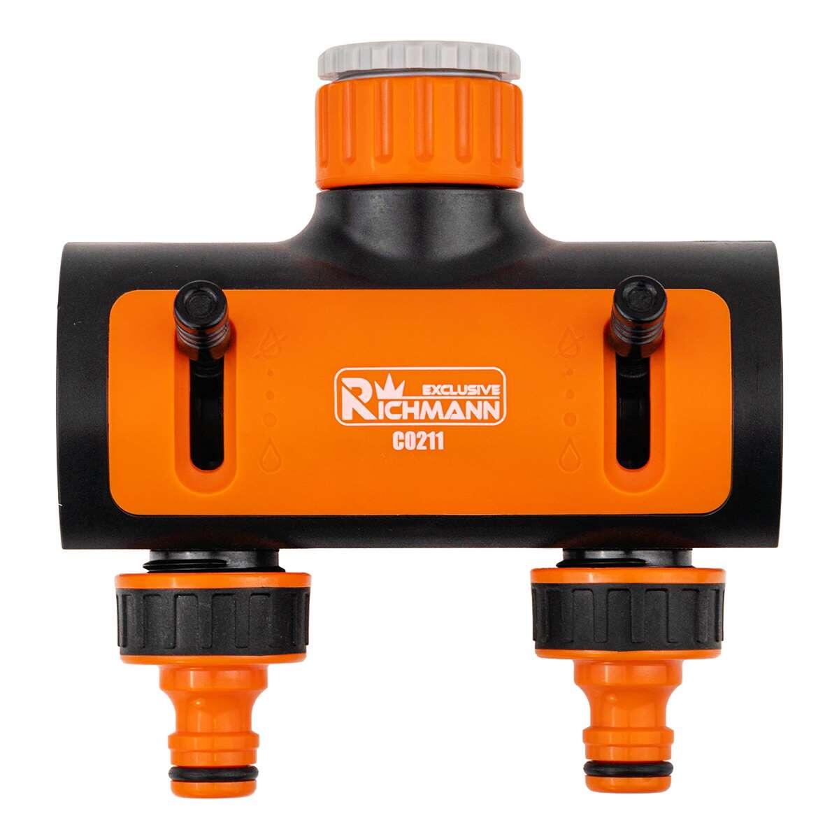 Distribuitor furtun cu 2 cai, 3/4-1", 12.5 mm, Richmann Exclusive - imagine 7