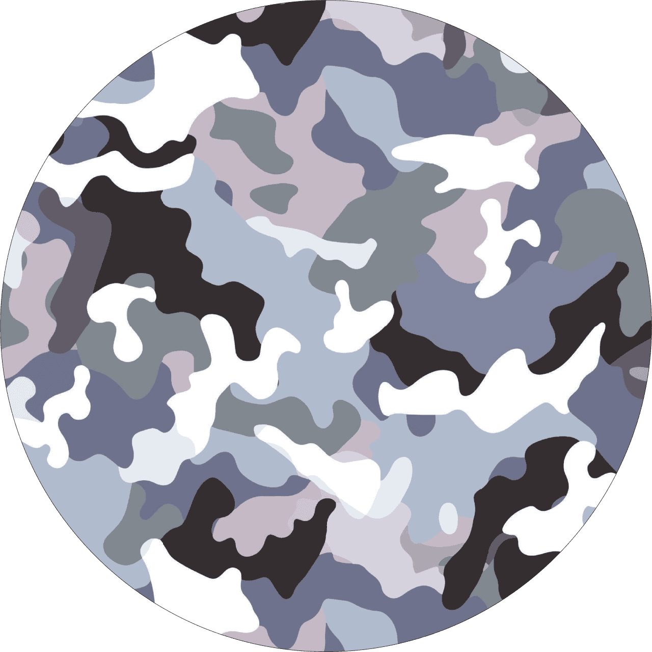 Set 4 Folii Imprimate Outdoor cu EcoSolvent, autoadezive, pentru decorarea jantelor auto, dimetru 60 cm, model FJT-08 - imagine 5