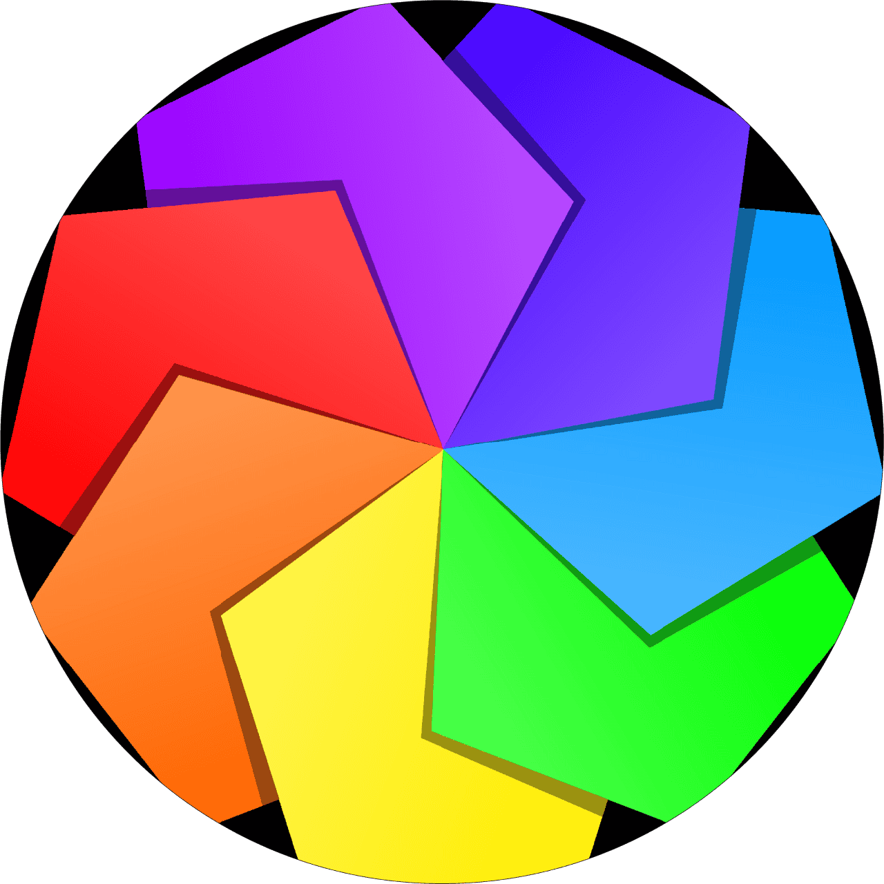 Set 4 Folii Imprimate Outdoor cu EcoSolvent, autoadezive, pentru decorarea jantelor auto, dimetru 60 cm, model FJT-36 - imagine 4