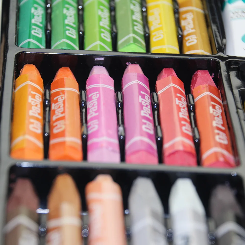 Set 145 piese pentru pictura, pentru copii sau adulti, pixuri de colorat, creioane colorate si vopsele de pictura, cu geanta de transport ROZ UNICORN, model AVX-WT-MONETE145 - imagine 5