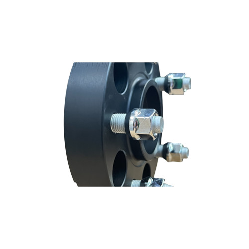 Distantier janta auto, dimensiune 5x120, grosime 25mm, prindere dubla cu piulite incluse M14x1.5 - imagine 4