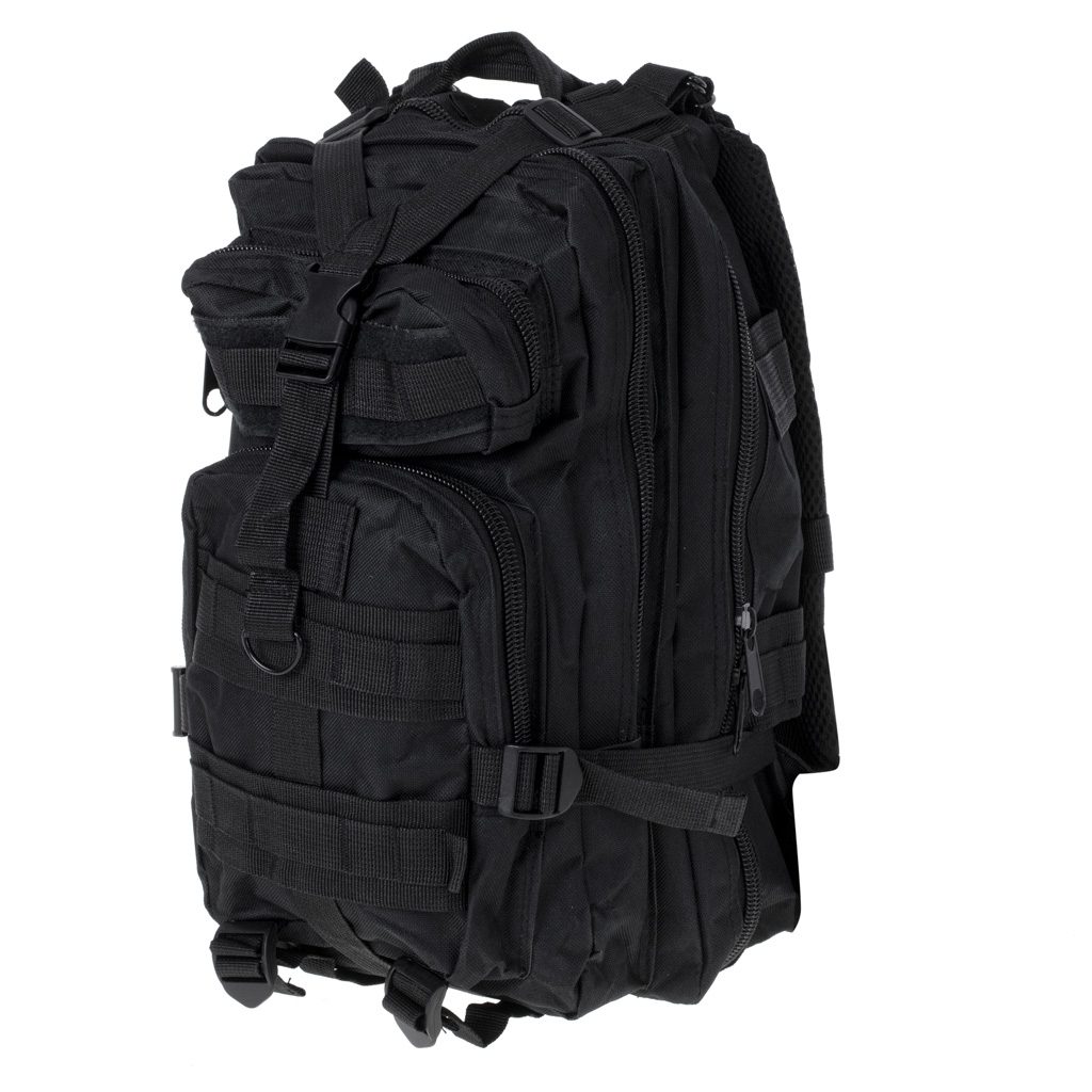 Rucsac Tactic Militar, culoare NEGRU, capacitate 25l - imagine 3