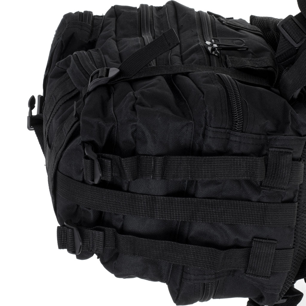 Rucsac Tactic Militar, culoare NEGRU, capacitate 25l - imagine 7