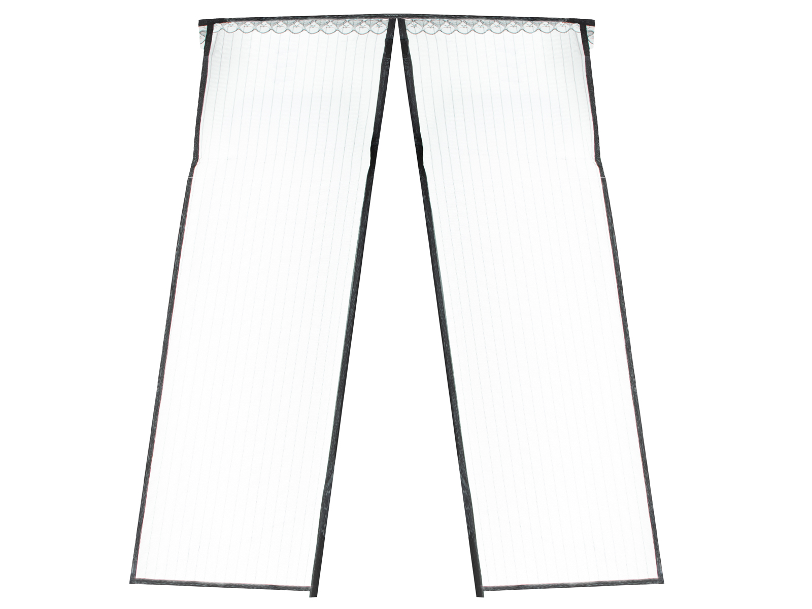 Plasa de tantari magnetica pentru usa, dimensiune 160 x 230 cm - imagine 2