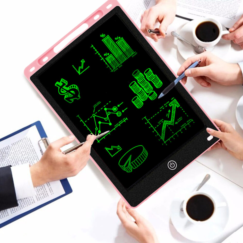 Tableta grafica de 10" pentru copii, culoare Roz, AVX-WT-RYMT-8.502-PINK - imagine 2