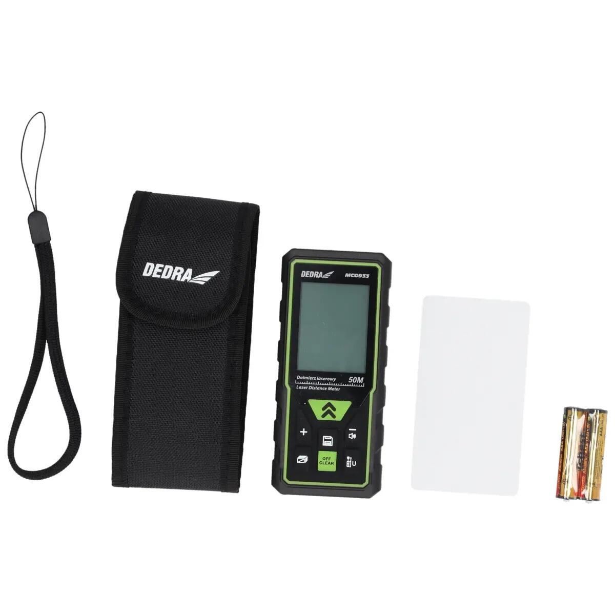 Telemetru cu laser, 50 m, Dedra - imagine 7