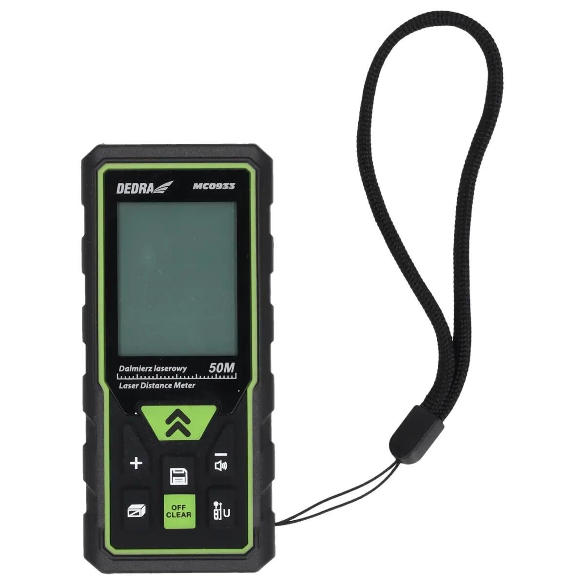 Telemetru cu laser, 50 m, Dedra - imagine 8