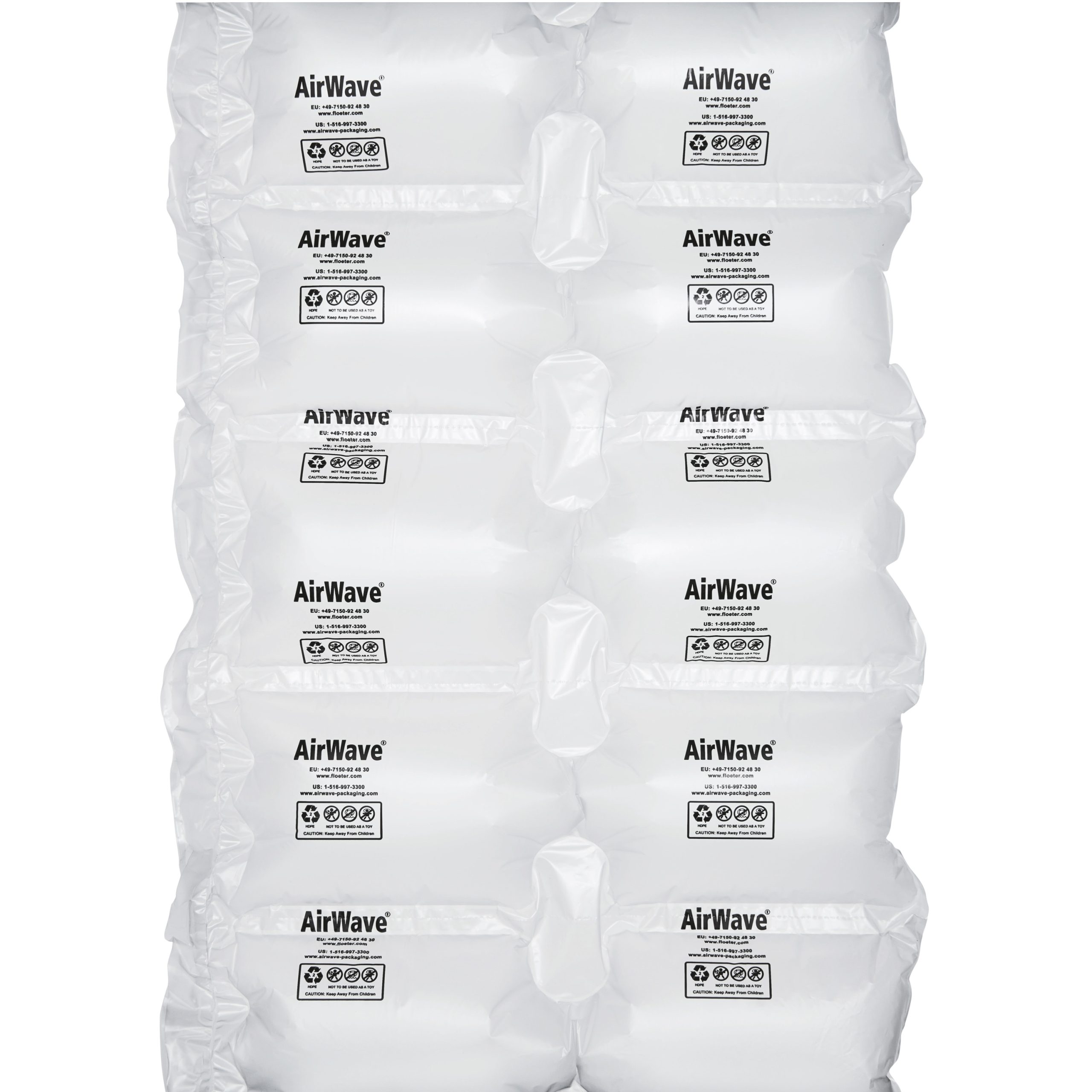 Rola folie pentru utilaje de productie perne cu bule de aer, lungime rola 450m, dimensiune covor 420 x 145 mm - 8.1