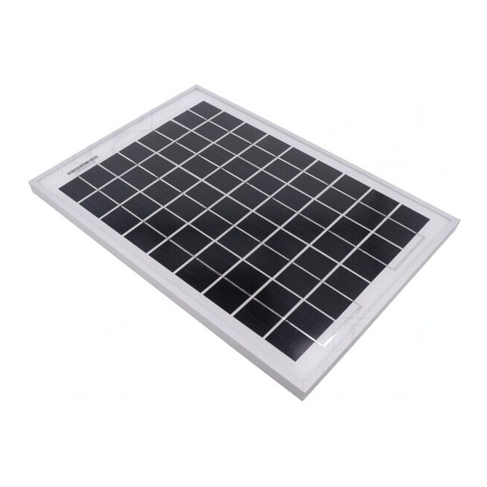 Panou Fotovoltaic Policristalin, putere 10W, dimensiune 354 x 251 x 17mm