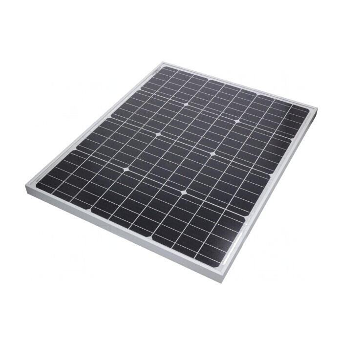 Panou Fotovoltaic Monocristalin, putere 60W, dimensiune 670 x 550 x 30mm
