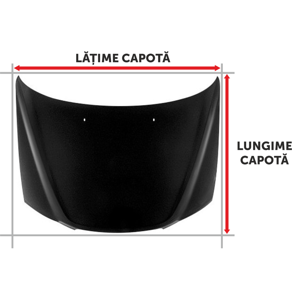Folie Capota Auto "Hood Art" rezistenta la exterior, marime L (180 x 130cm) - Cod: AVX-CAPOTA-012L - imagine 6