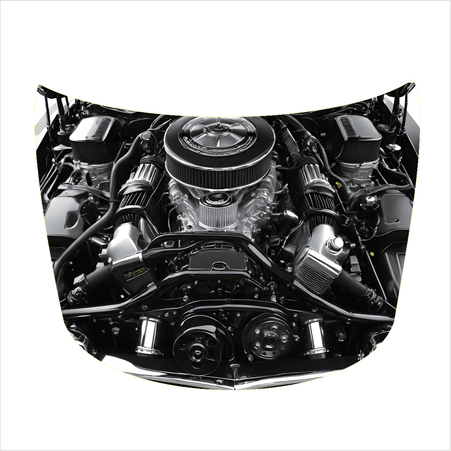 Folie Capota Auto "Hood Art" rezistenta la exterior, marime L (180 x 130cm) - Cod: AVX-CAPOTA-017L - imagine 3