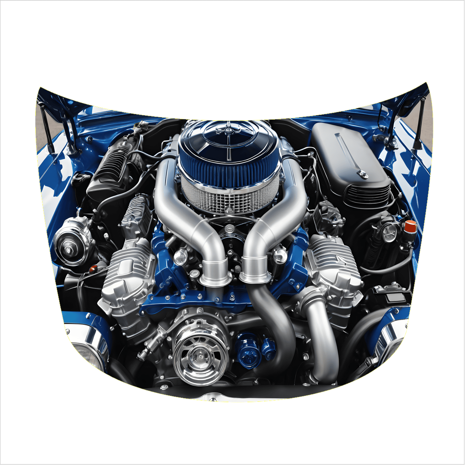 Folie Capota Auto "Hood Art" rezistenta la exterior, marime L (180 x 130cm) - Cod: AVX-CAPOTA-019L - imagine 3