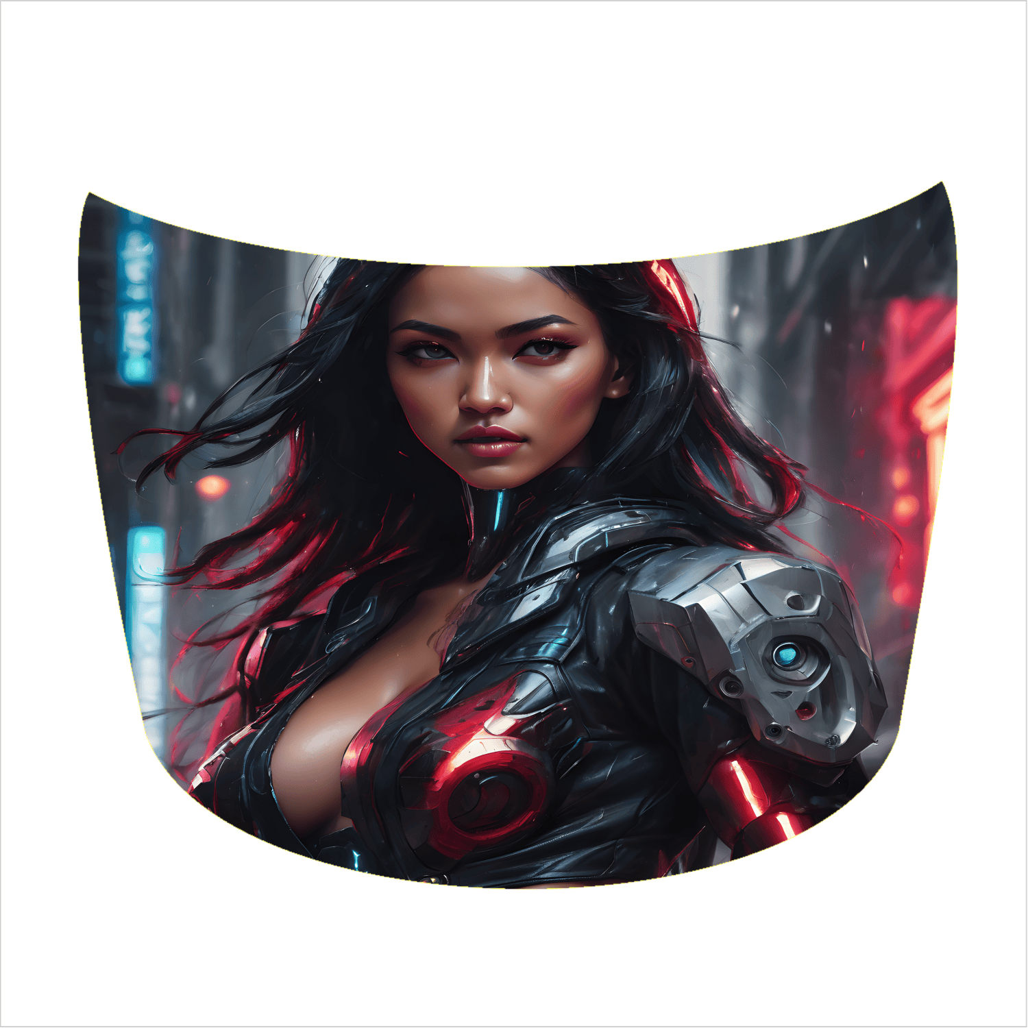 Folie Capota Auto "Hood Art" rezistenta la exterior, marime M (165 x 120cm) - Cod: AVX-CAPOTA-001M - imagine 3