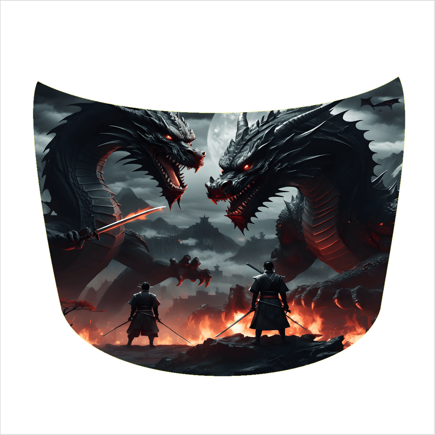 Folie Capota Auto "Hood Art" rezistenta la exterior, marime L (180 x 130cm) - Cod: AVX-CAPOTA-022L - imagine 3