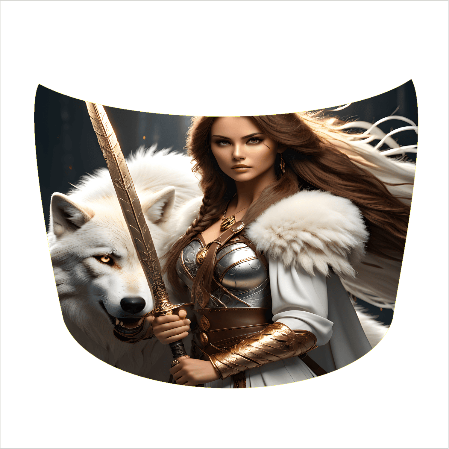 Folie Capota Auto "Hood Art" rezistenta la exterior, marime M (165 x 120cm) - Cod: AVX-CAPOTA-006M - imagine 3