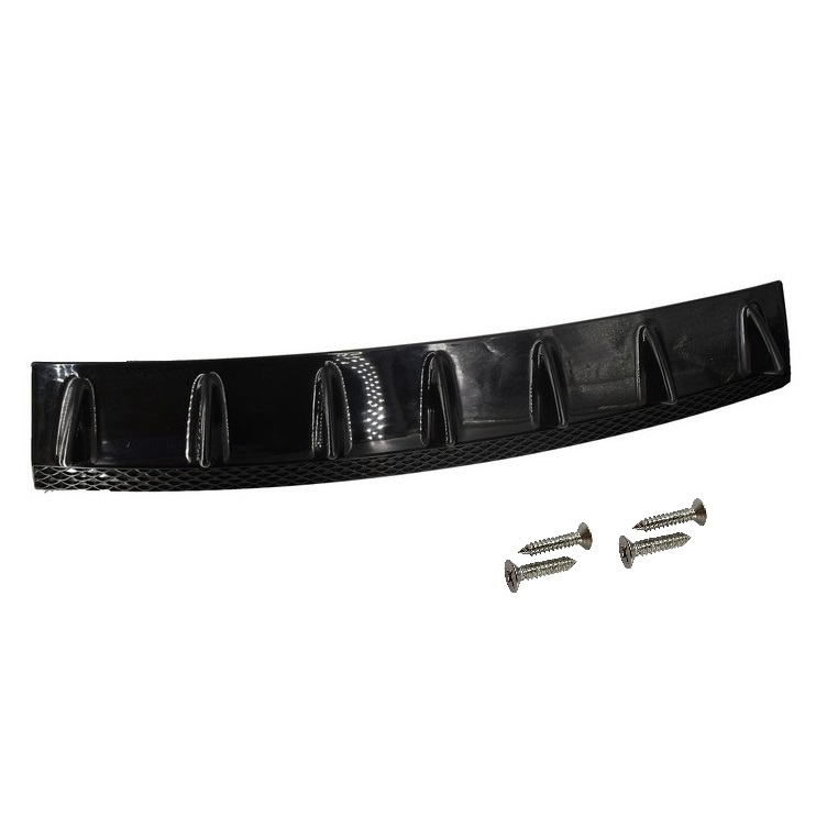 Ornament Tuning Spoiler cu 7 aripioare, lungime 85 cm, culoare Negru - imagine 2