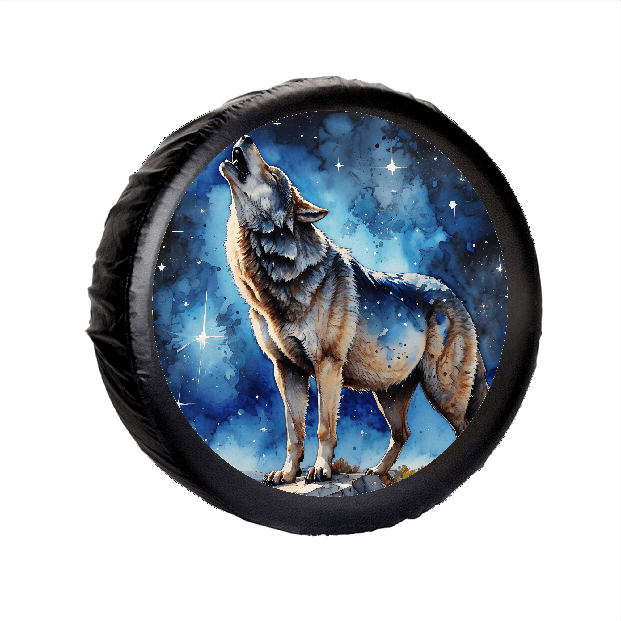 Sticker Auto "Roata de Rezerva" rezistenta la intemperii si raze UV, diametru 55 cm, Cod: AVX-RR01 - imagine 2