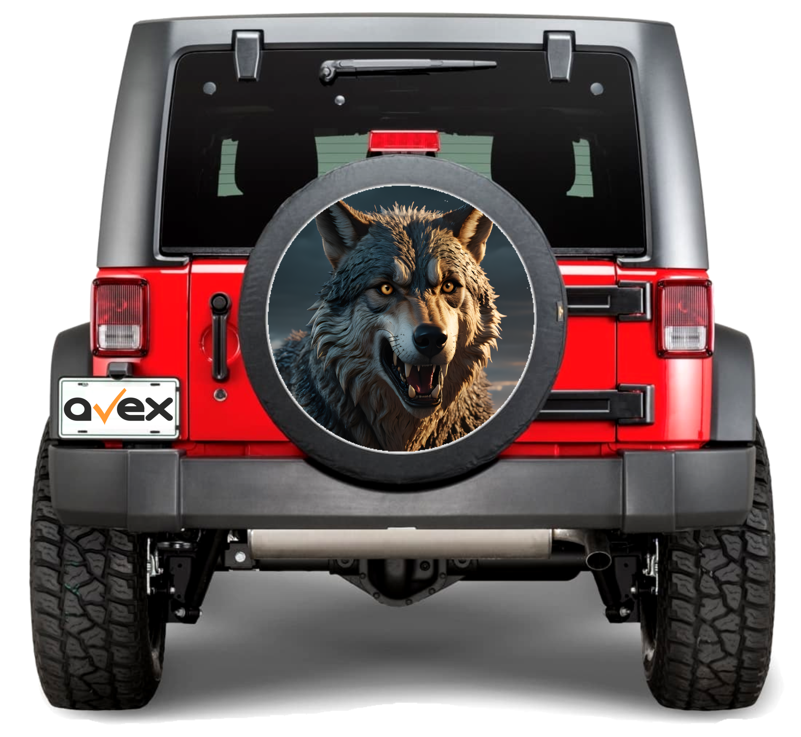 Sticker Auto "Roata de Rezerva" rezistenta la intemperii si raze UV, diametru 55 cm, Cod: AVX-RR03