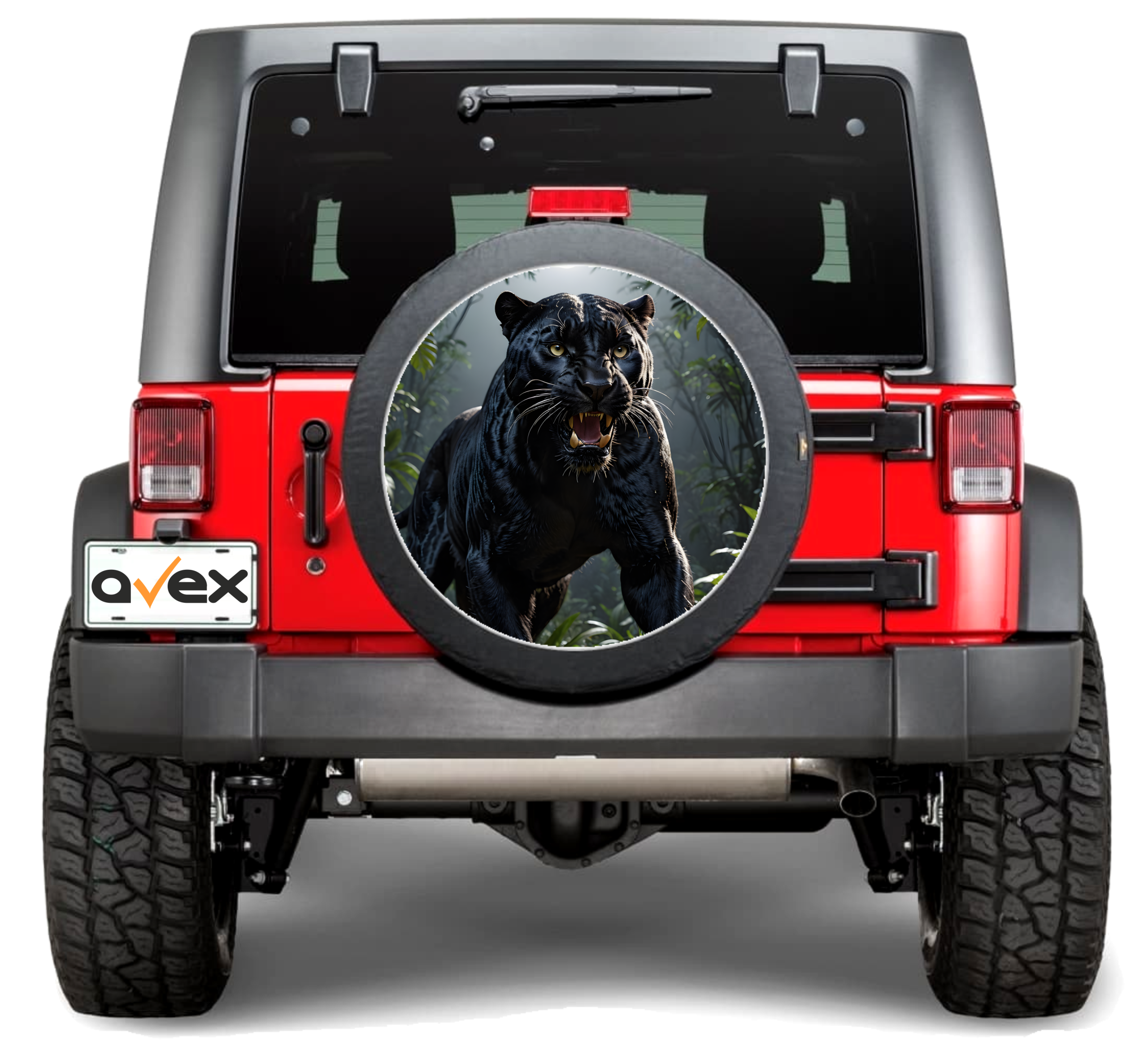 Sticker Auto "Roata de Rezerva" rezistenta la intemperii si raze UV, diametru 55 cm, Cod: AVX-RR11