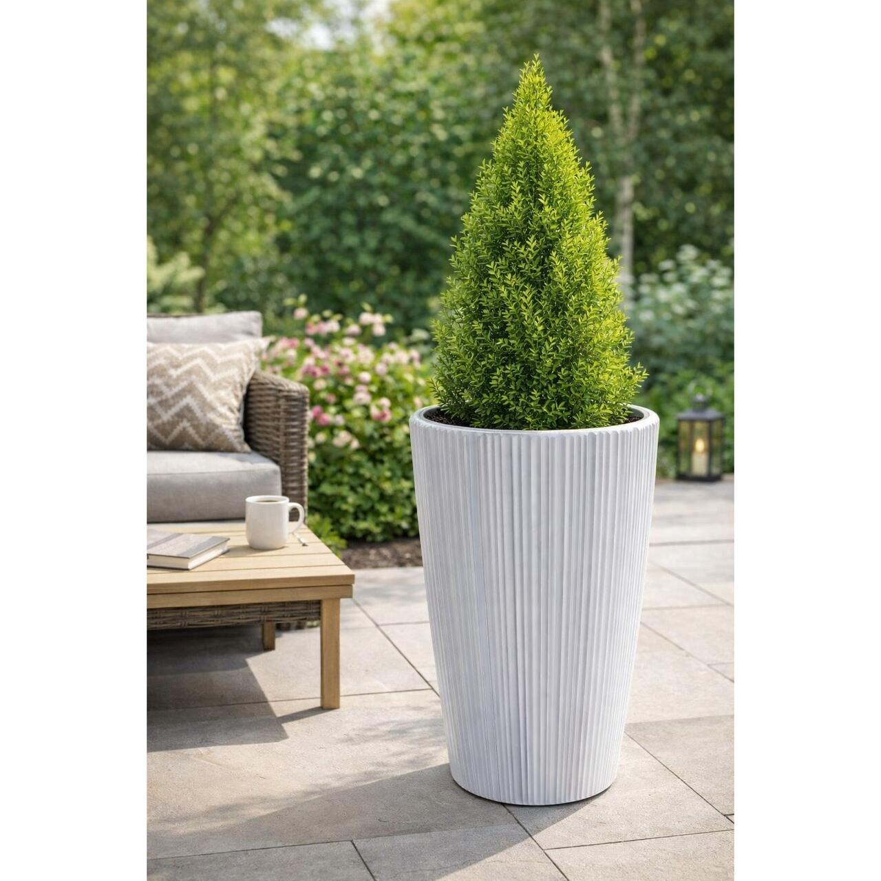 Ghiveci decorativ de flori