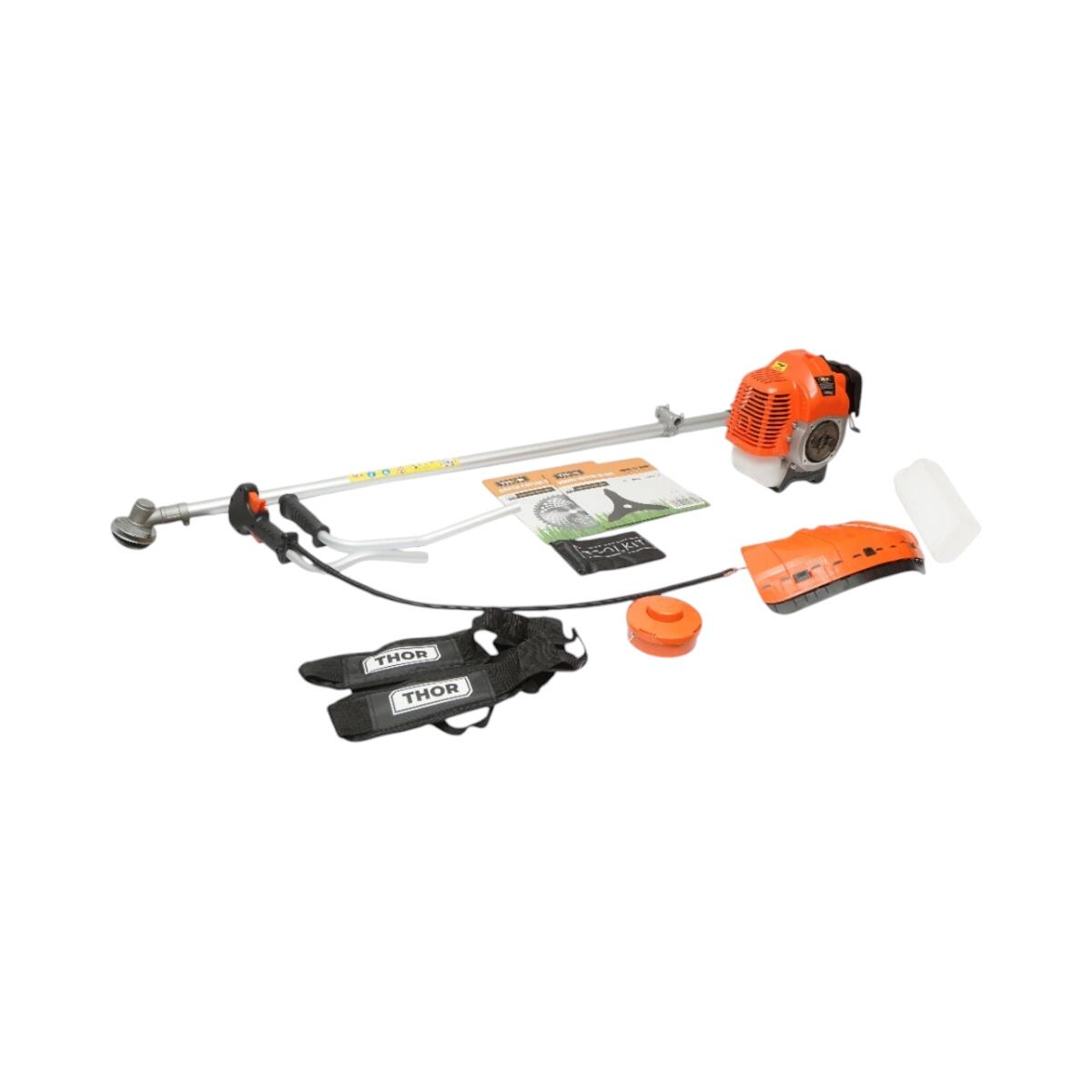 Motocoasa/trimmer pentru tuns iarba, Thor, benzina, cu accesorii, 2.5 kW, 3.4 CP, 43 CC - imagine 14