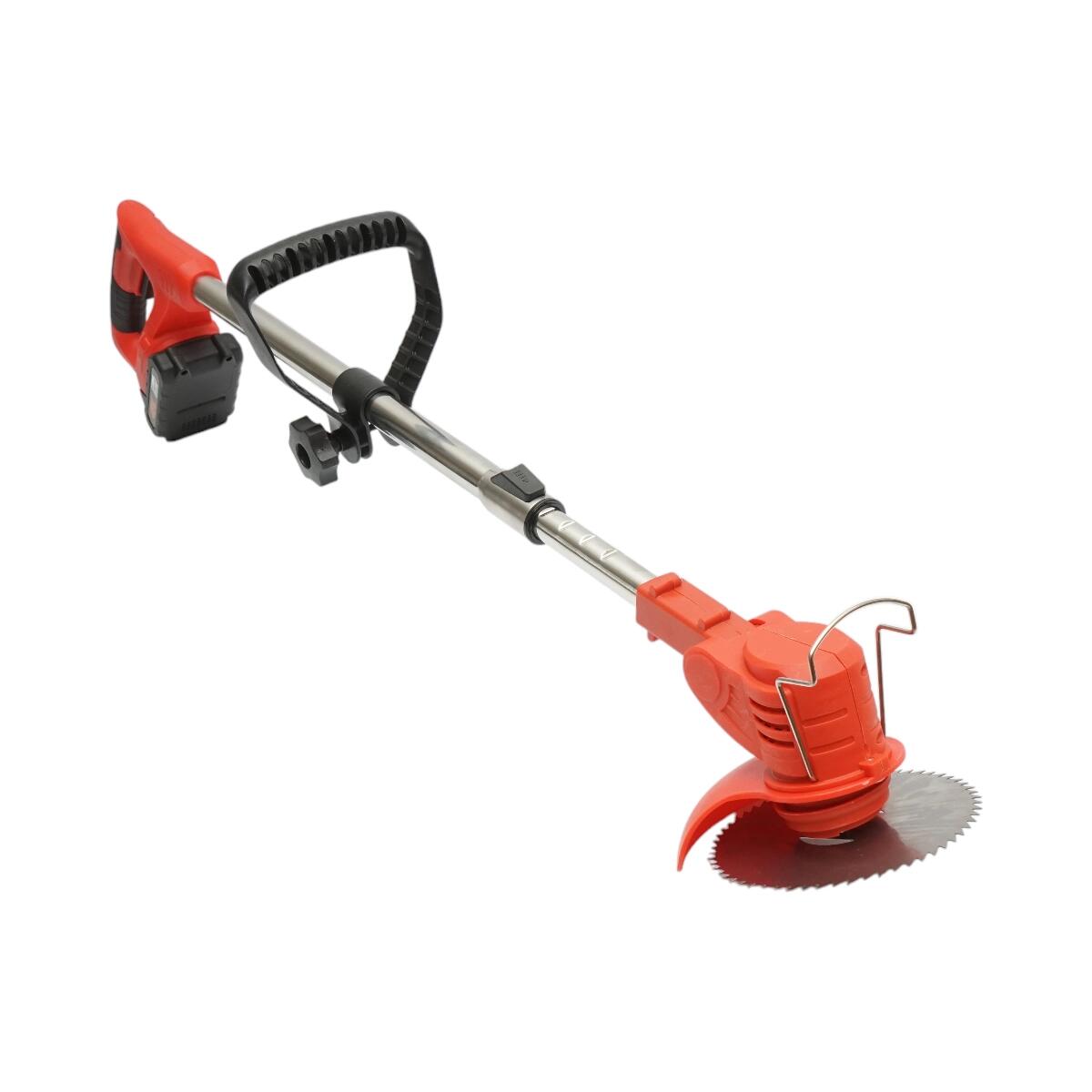 Motocoasa, trimmer, pentru tuns iarba, electric, cu acumulator 48V Litiu, 6000 mAh, incarcator si accesorii - imagine 9