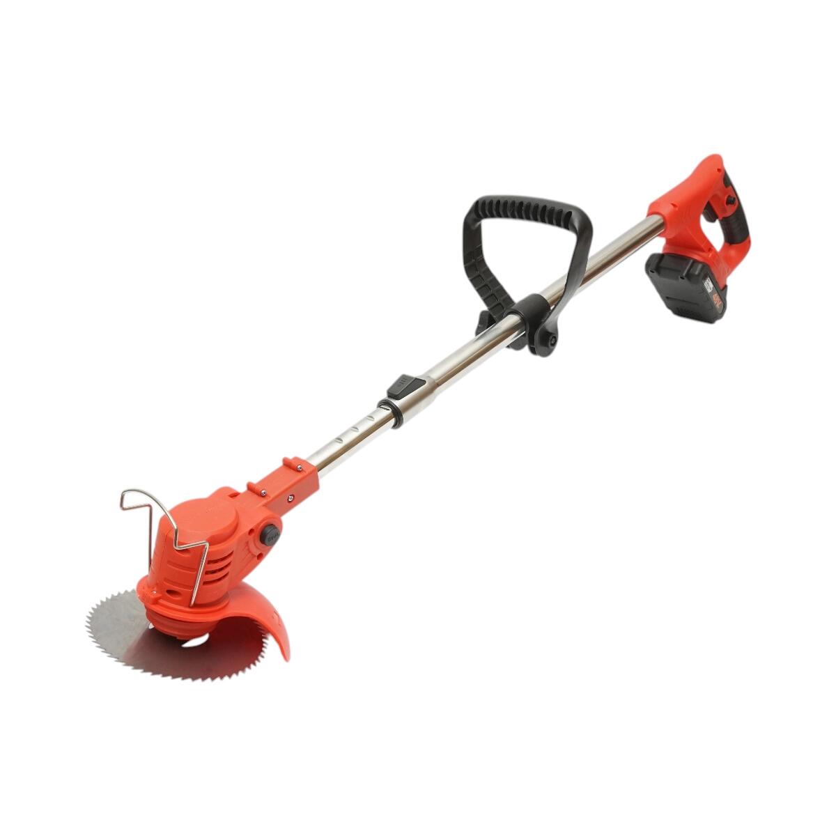 Motocoasa, trimmer, pentru tuns iarba, electric, cu acumulator 48V Litiu, 6000 mAh, incarcator si accesorii - imagine 12