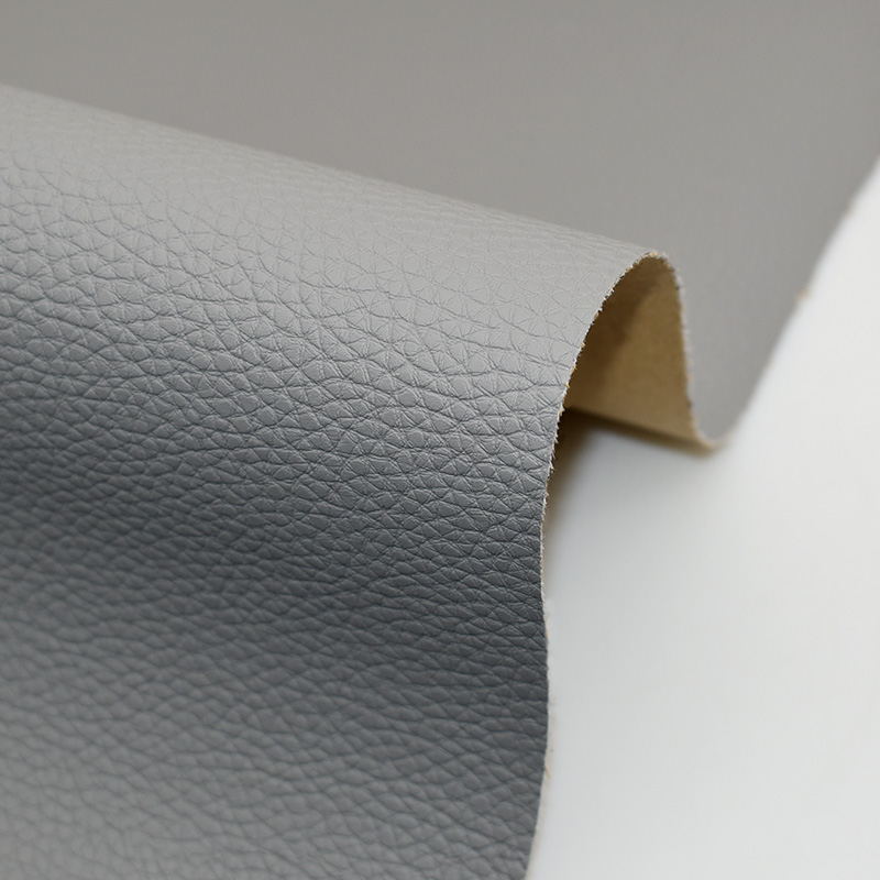 Piele Ecologica pentru reparatii, autoadeziva, dimensiune 50cm x 150 cm, culoare Gri, pentru canapele, genti, jachete, scaune auto, mobilier