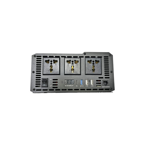 Invertor profesional 3000W 12V-220V 50 Hz Pur sinusoidal "Pur sine wave" - imagine 3