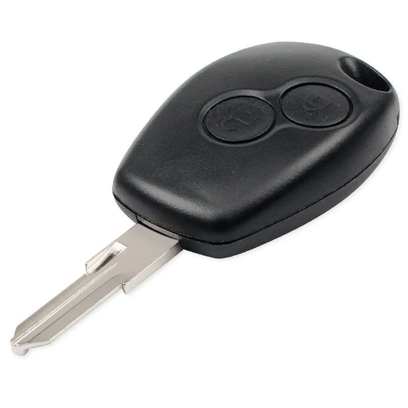 ​Carcasa Telecomanda Auto cu 2 butoane si lamela inclusa, compatibila Renault Trafic, Clio, Modus, Master, Vivaro, Movano, Twingo