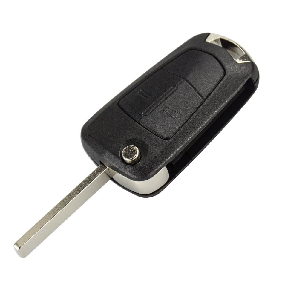 ​Carcasa Telecomanda Auto cu 2 butoane si lamela inclusa, compatibila Opel Astra, Corsa, Zafira