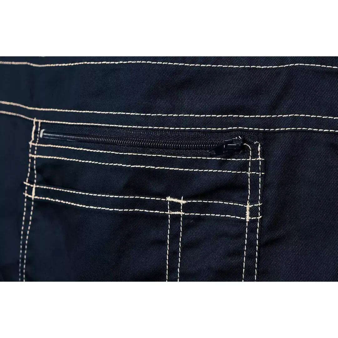 Pantaloni de lucru cu pieptar, salopeta, jacheta, bleumarin, model Twill, marimea M, NEO - imagine 13